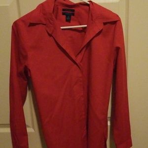 Long sleeve button up blouse